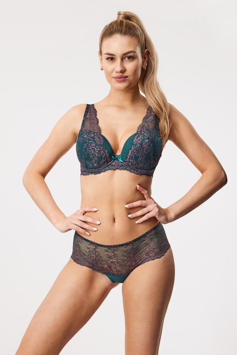 LAUMA lingerie Сутиен Wood Flower подплатен с подвижни подплънки - Pepit.bg