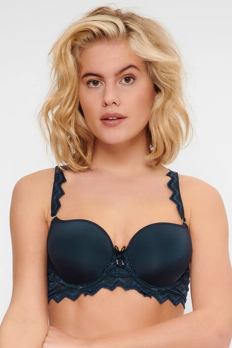 LingaDore Сутиен Midnight Blue подплатен - Pepit.bg