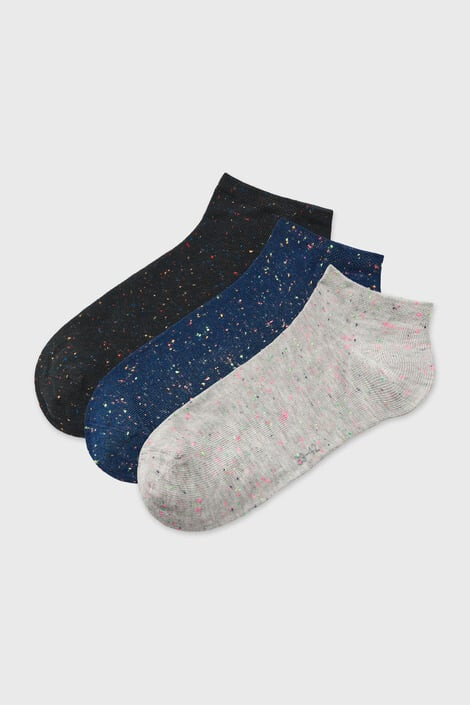 Lonka 3PACK памучни чорапи Nopkana до глезена - Pepit.bg
