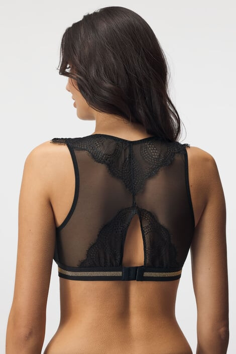 Luna Splendida Сутиен Cherry Gold Stripe Bralette Push Up - Pepit.bg