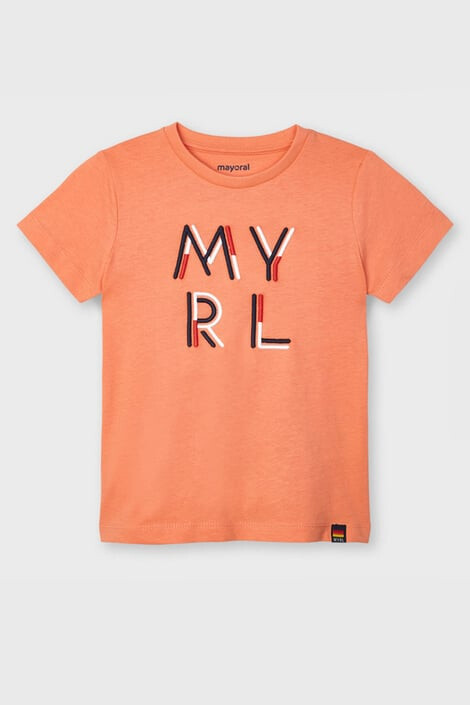 Mayoral Moda Infantil S:A.U. Детска тениска Mayoral Apricot - Pepit.bg