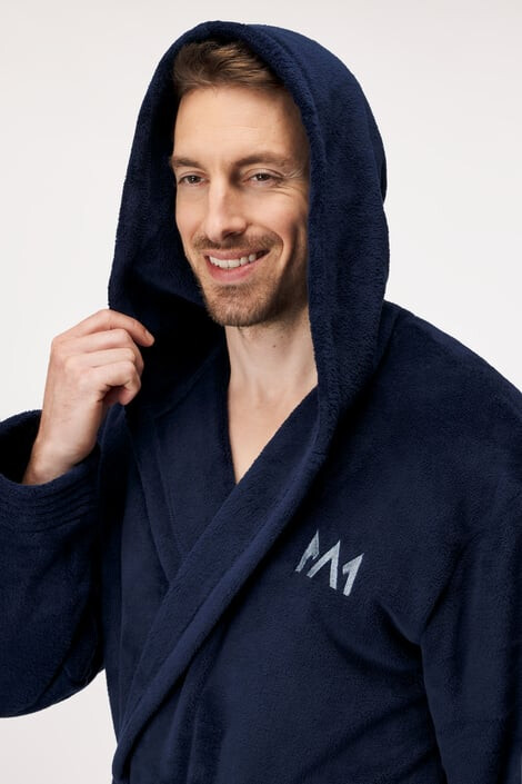 MEN-A Халат Terry с качулка - Pepit.bg