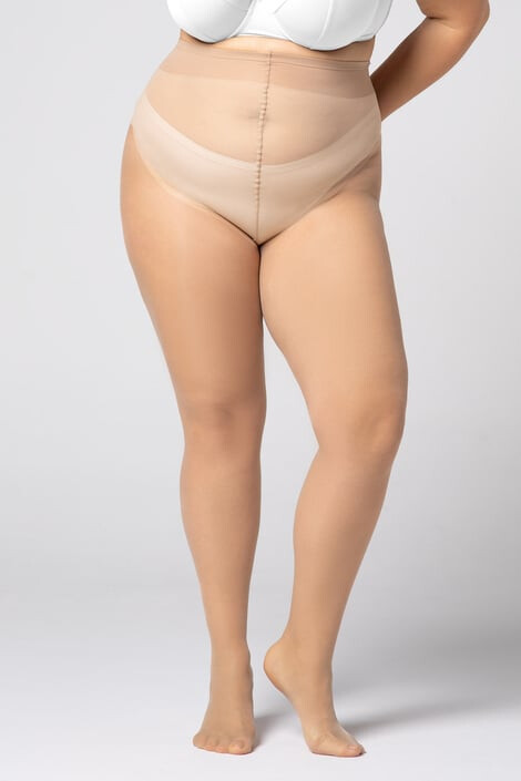 MONA QUEEN Чорапогащник Plus Size Hip Notic 20 DEN - Pepit.bg