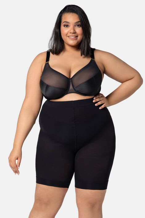 MONA QUEEN Дамски шорти против ожулване на бедрата Plus Size - Pepit.bg