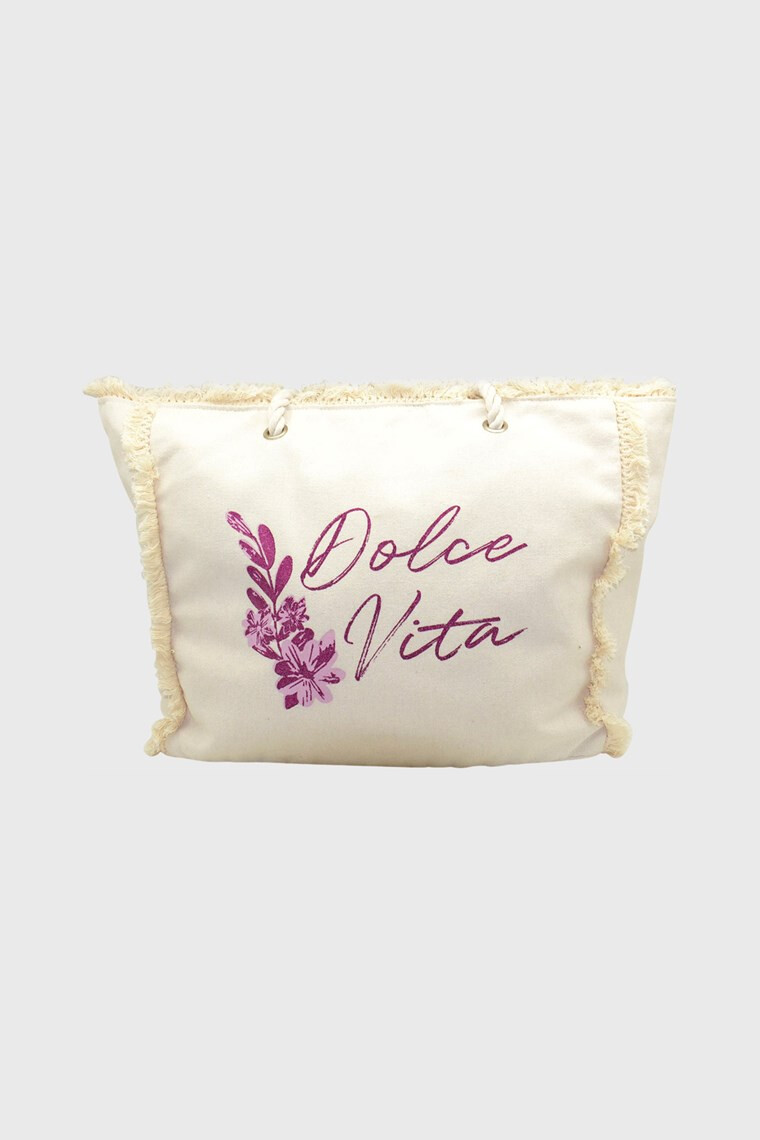 Mora Mora Дамска плажна чанта Dolce Vita - Pepit.bg