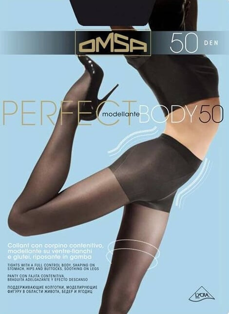 OMSA Чорапогащник с компресия Perfect Body 50 DEN - Pepit.bg