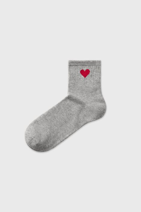 ONLY 3PACK чорапи Heart до глезина - Pepit.bg