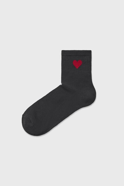 ONLY 3PACK чорапи Heart до глезина - Pepit.bg