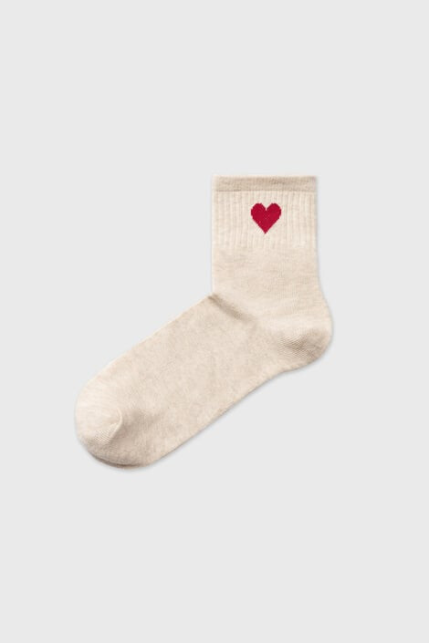 ONLY 3PACK чорапи Heart до глезина - Pepit.bg