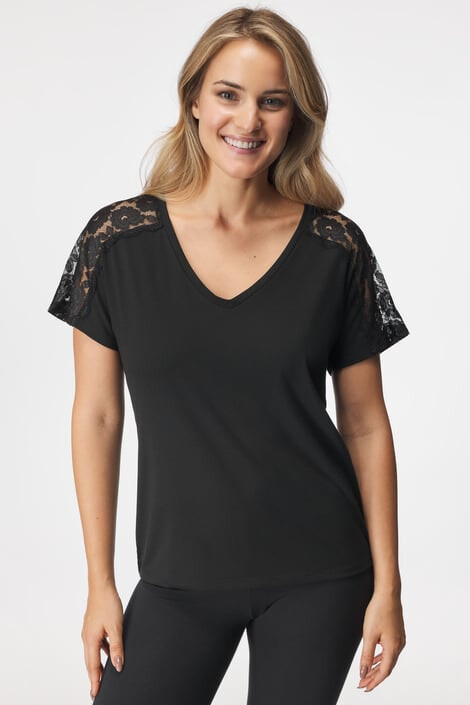 ONLY Тениска Moster lace - Pepit.bg