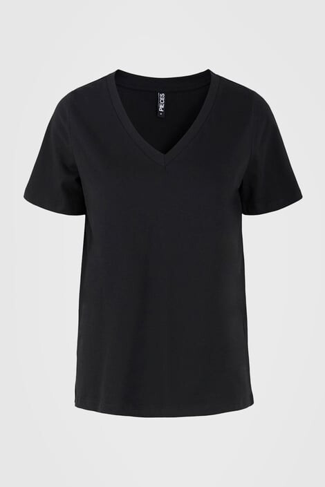 Pieces Дамска тениска Ria V-Neck - Pepit.bg