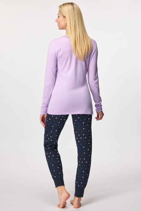 Pleas Дамска памучна пижама Leila - Pepit.bg