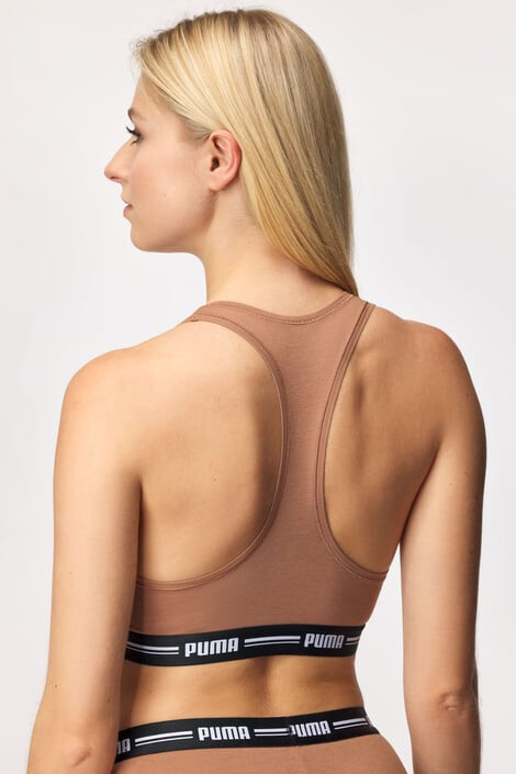 PUMA Спортен сутиен Racer Back Caramel - Pepit.bg