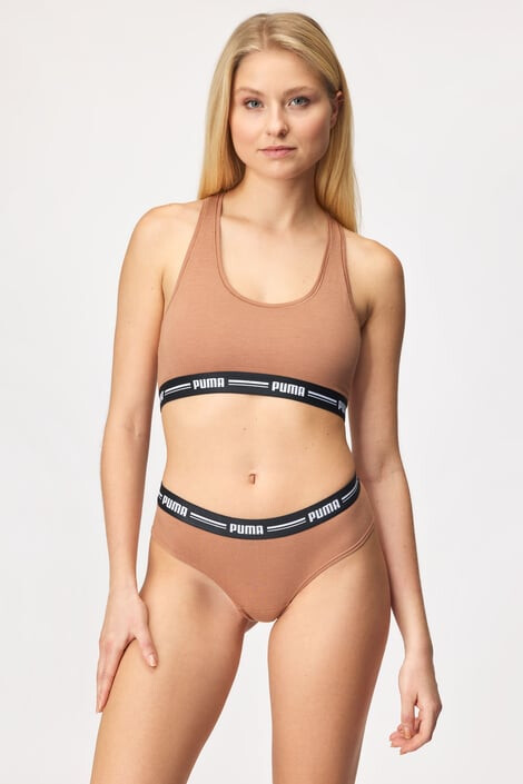 PUMA Спортен сутиен Racer Back Caramel - Pepit.bg