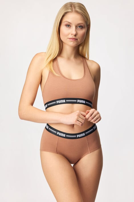 PUMA Спортен сутиен Racer Back Caramel - Pepit.bg