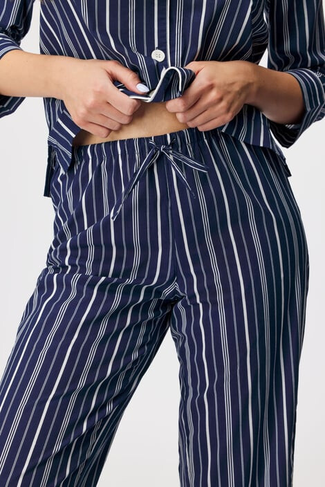 Ralph Lauren Дамска пижама Navy Stripe - Pepit.bg