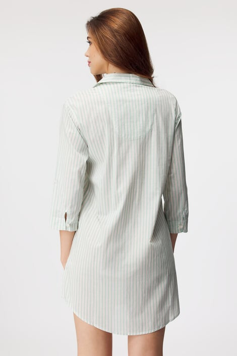 Ralph Lauren Нощница Mint Stripe - Pepit.bg