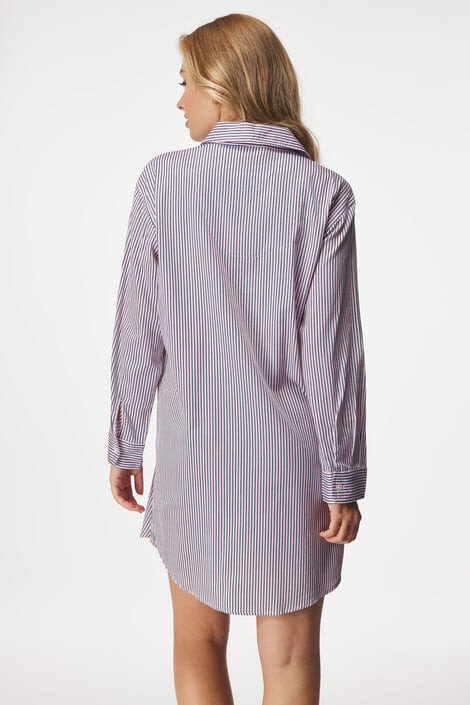 Ralph Lauren Нощница Pink Stripe - Pepit.bg
