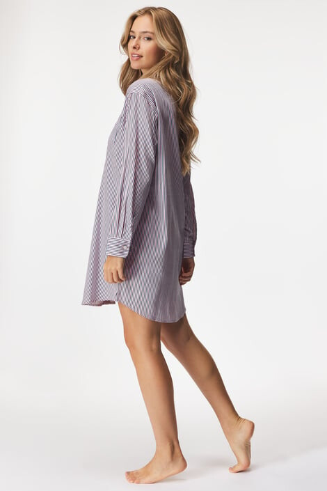 Ralph Lauren Нощница Pink Stripe - Pepit.bg