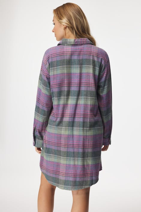 Ralph Lauren Нощница Purple Plaid - Pepit.bg