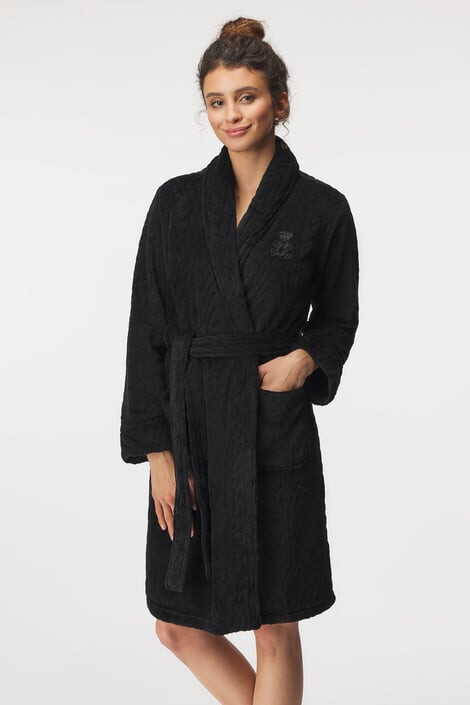 Ralph Lauren Топлещ халат Abi къс - Pepit.bg