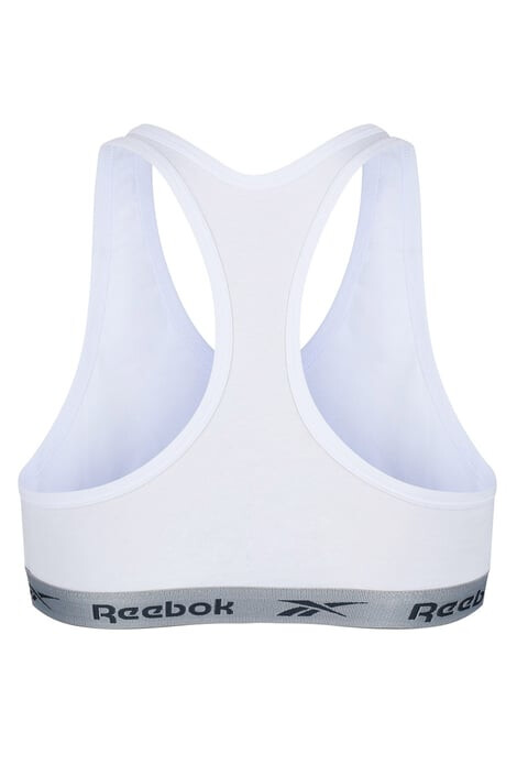 Reebok 2 PACK дамски кроп топове сиво-бял - Pepit.bg