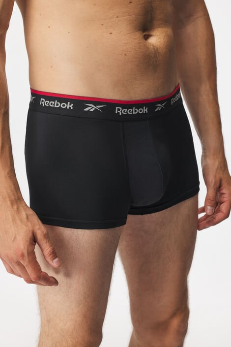 Reebok 3 PACK черни боксерки Basic Sport - Pepit.bg