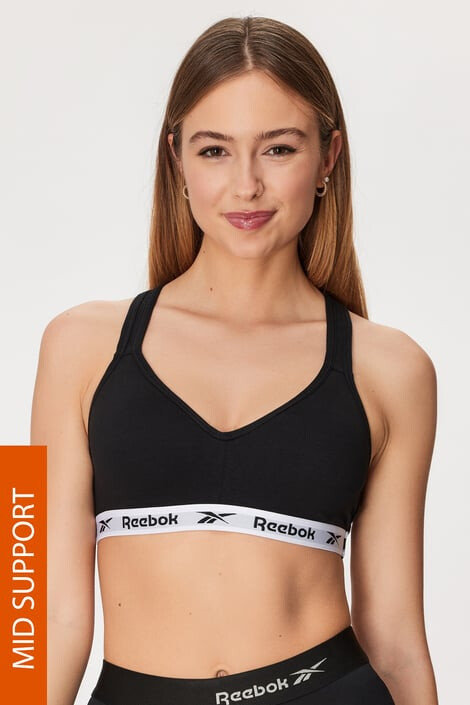 Reebok Спортен сутиен CARA черен - Pepit.bg
