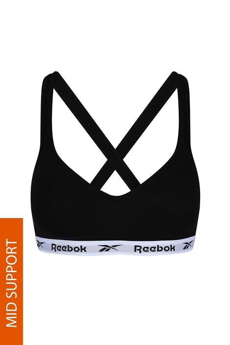 Reebok Спортен сутиен CARA черен - Pepit.bg