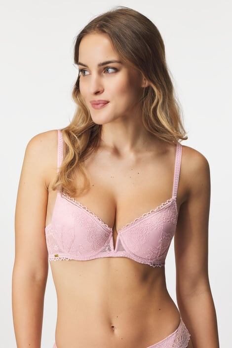 Selmark Сутиен Penelope Push-Up Plunge - Pepit.bg