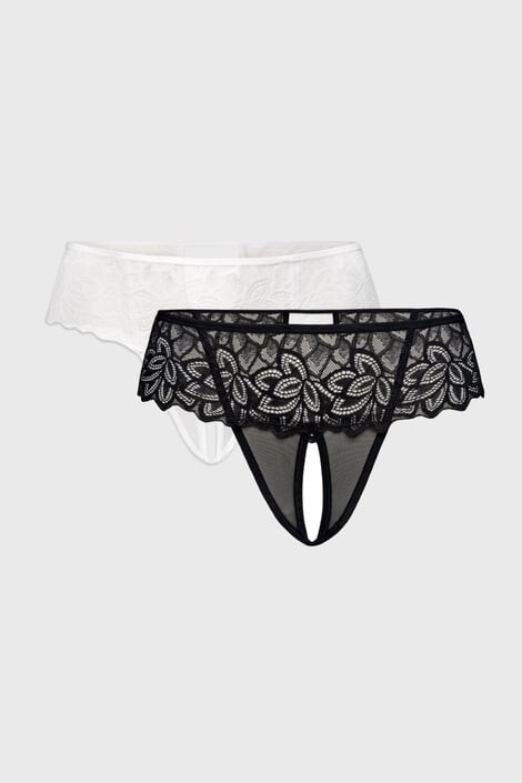Teyli 2PACK еротични прашки Katie с отворено дъно - Pepit.bg