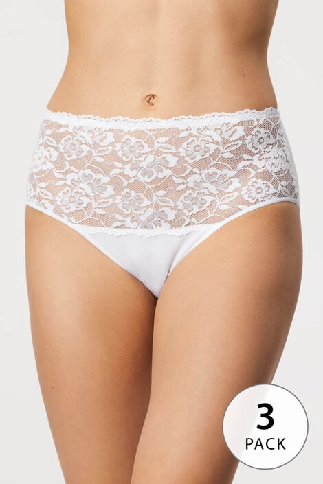 Teyli 3PACK класически бикини Alina с висока талия - Pepit.bg