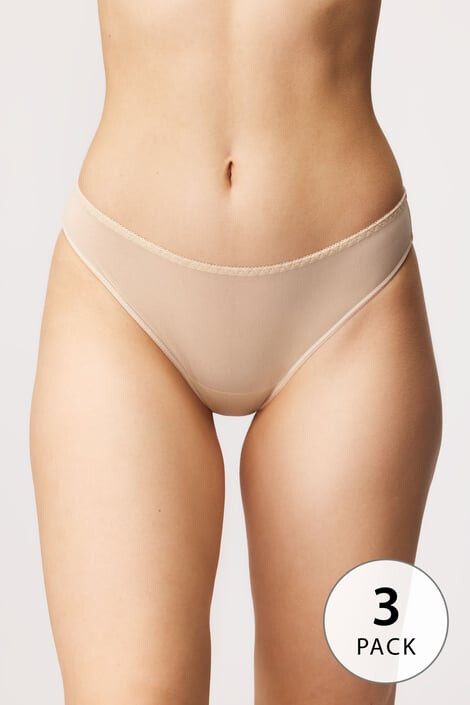 Teyli 3PACK класически бикини Aubrey Invisible - Pepit.bg