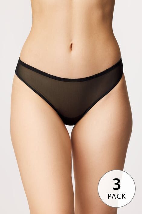 Teyli 3PACK класически бикини Aubrey Invisible - Pepit.bg