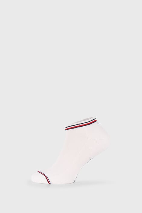 Tommy Hilfiger 2 PACK бели чорапи Iconic Sneaker - Pepit.bg