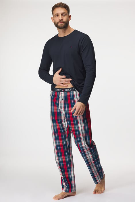 Tommy Hilfiger Памучна пижама Desert sky дълга - Pepit.bg