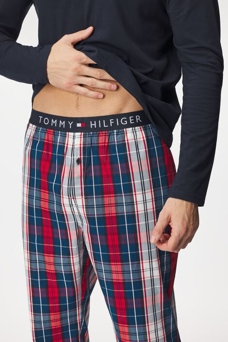 Tommy Hilfiger Памучна пижама Desert sky дълга - Pepit.bg