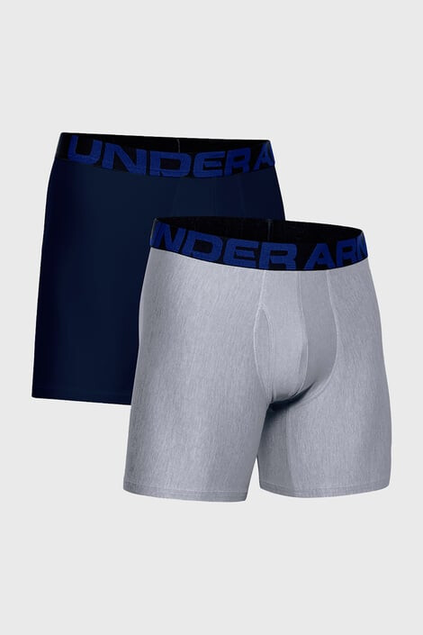 Under Armour 2 PACK синьо-сиви боксерки Tech - Pepit.bg