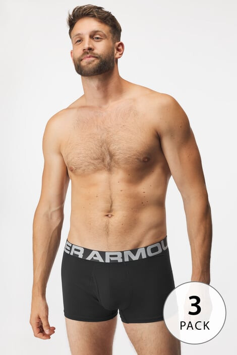 Under Armour 3 PACK черни боксерки Cotton - Pepit.bg
