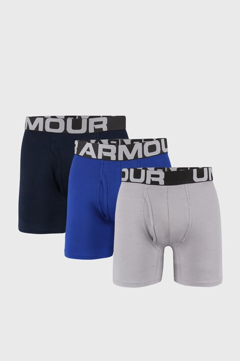Under Armour 3 PACK синьо-сиви боксерки Cotton - Pepit.bg