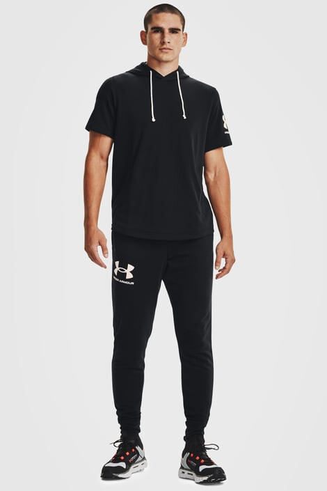 Under Armour Черно спортно долнище Rival Terry - Pepit.bg