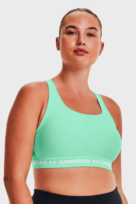 Under Armour Зелен спортен сутиен Crossback - Pepit.bg