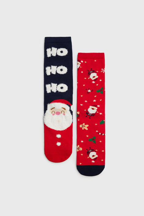 Ysabel Mora 2PACK чорапи Santa по-дълги - Pepit.bg