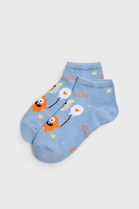Ysabel Mora 2PACK къси чорапи за момчета Monsters - Pepit.bg