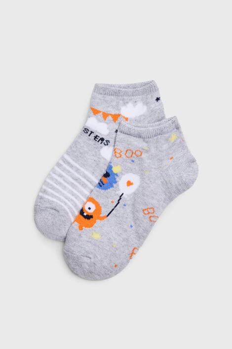 Ysabel Mora 2PACK къси чорапи за момчета Monsters - Pepit.bg