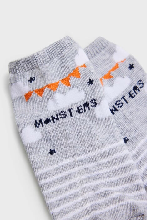 Ysabel Mora 2PACK къси чорапи за момчета Monsters - Pepit.bg
