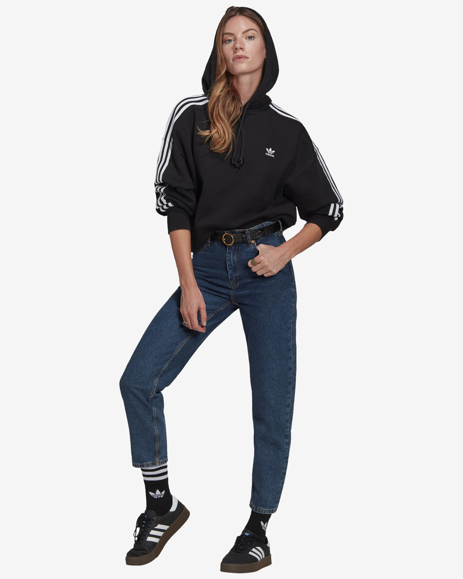 adidas Originals Classics Crop Суитшърт Cheren - Pepit.bg