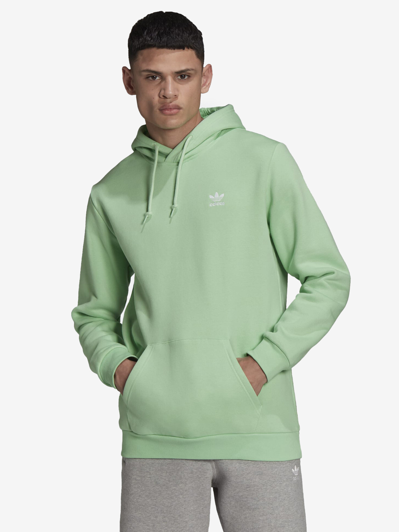 adidas Originals Essential Sweatshirt Zelen - Pepit.bg