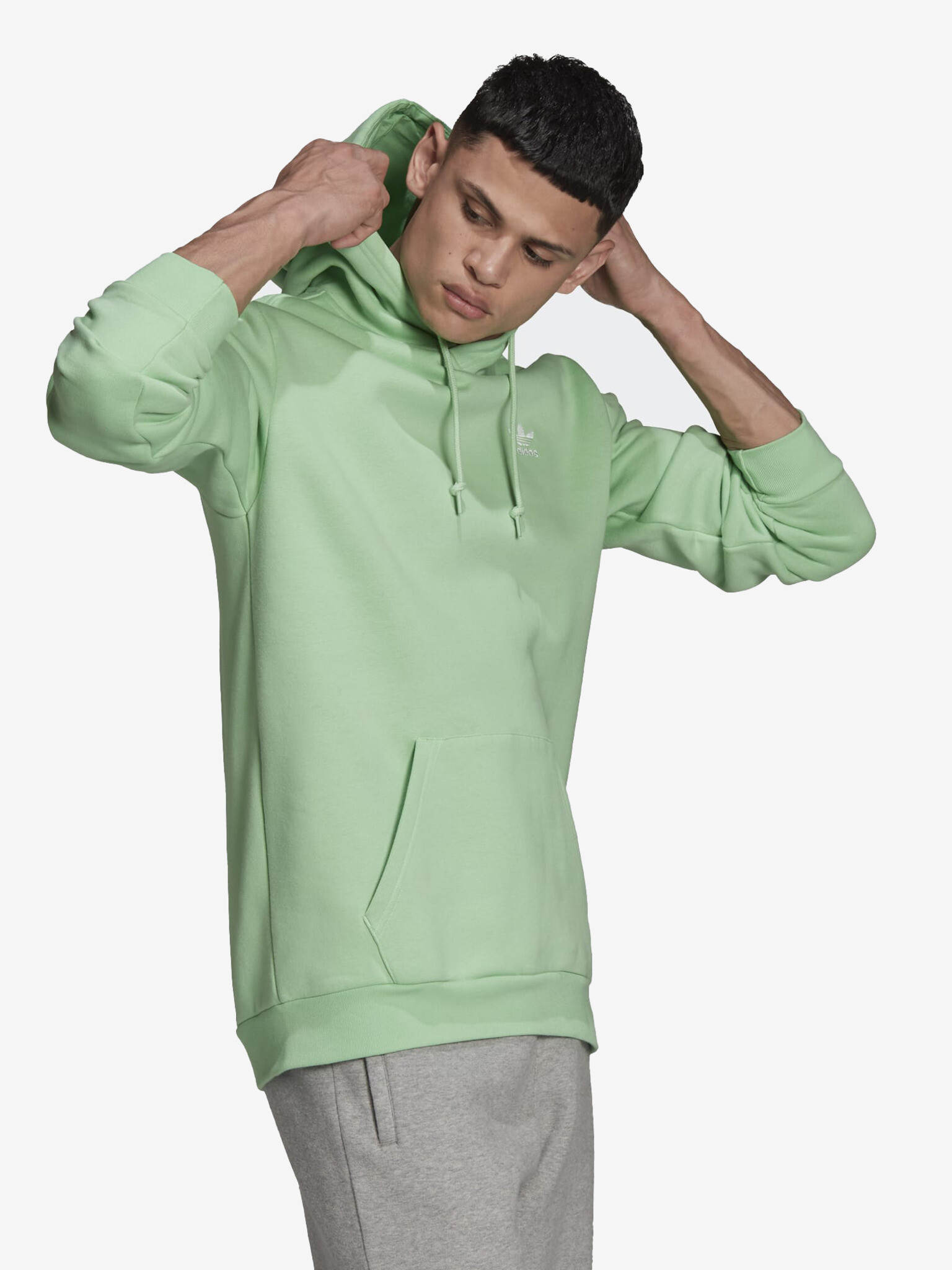 adidas Originals Essential Sweatshirt Zelen - Pepit.bg