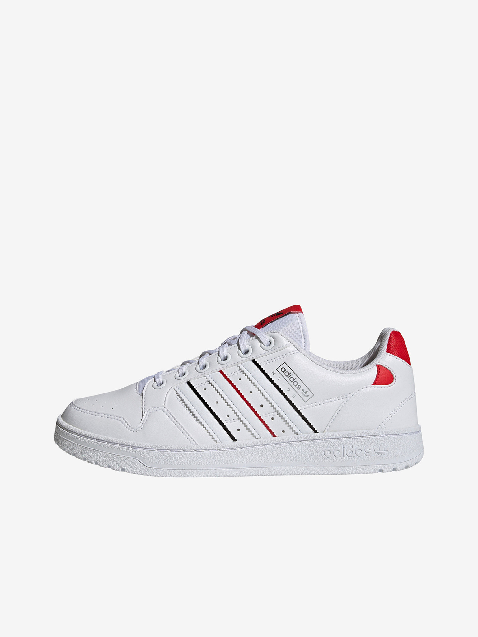 adidas Originals NY 90 Stripes Sneakers Byal - Pepit.bg